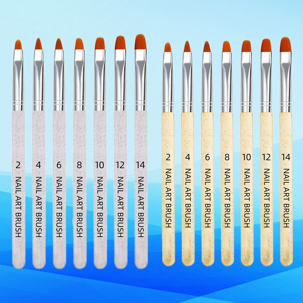 Nail Art Dotting Tool - 14Pcs Nail Art Pen Set Uv