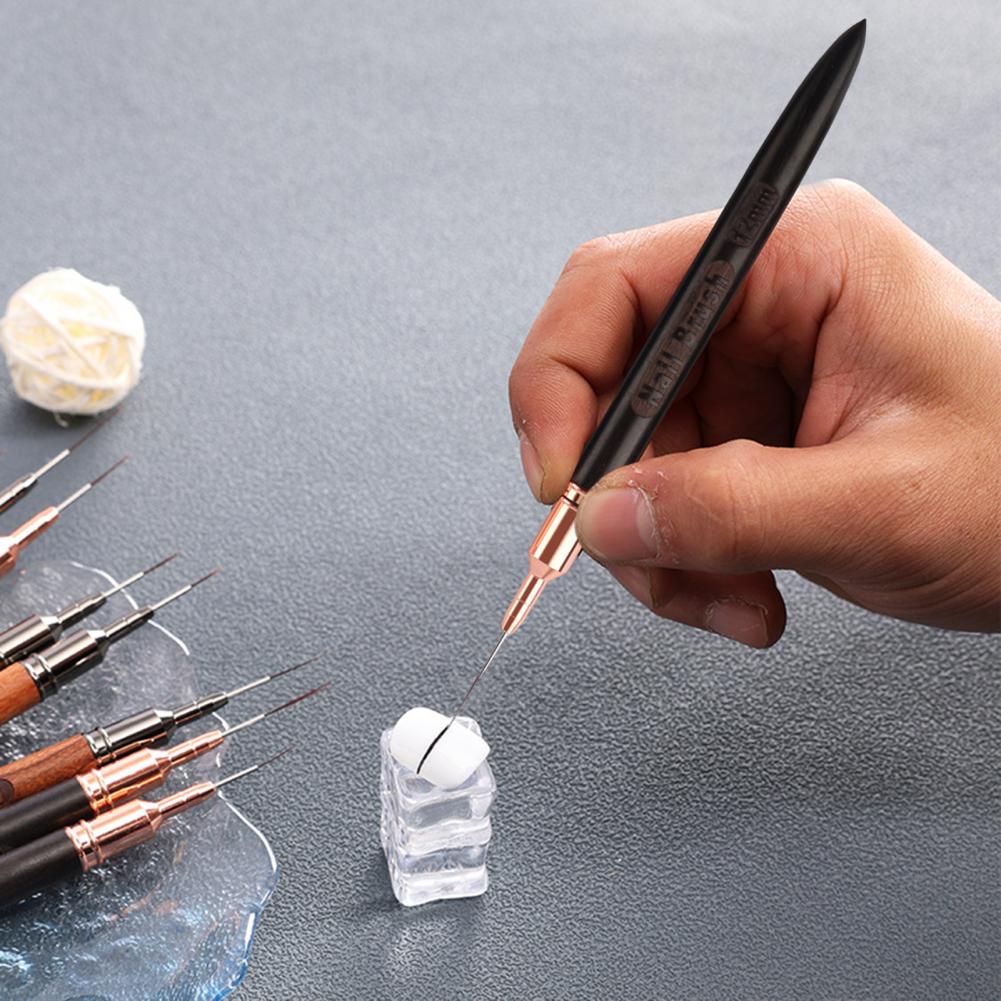 Nail Art Dotting Tool - Fine Detail Nail Brush 6/9/12/15/18mm Nail