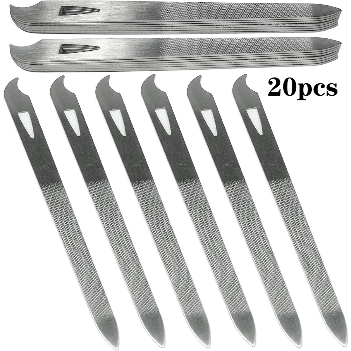 10/20Pcs Metal Nail File Stain - Nail Extension Form review and price