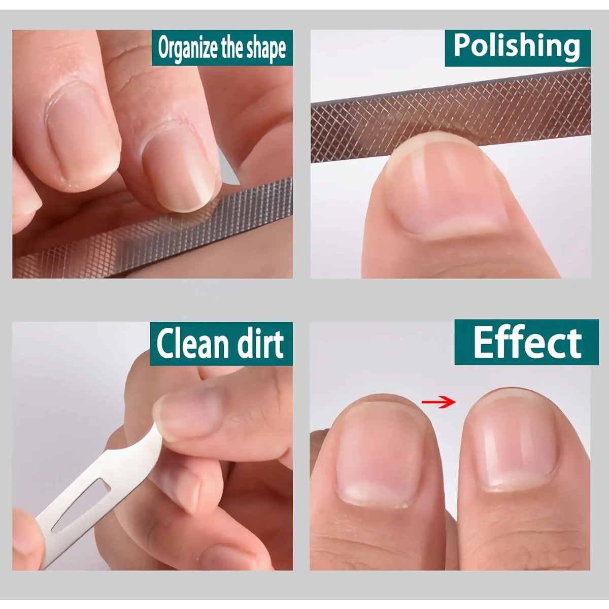 10/20Pcs Metal Nail File Stain - Nail Extension Form review and price