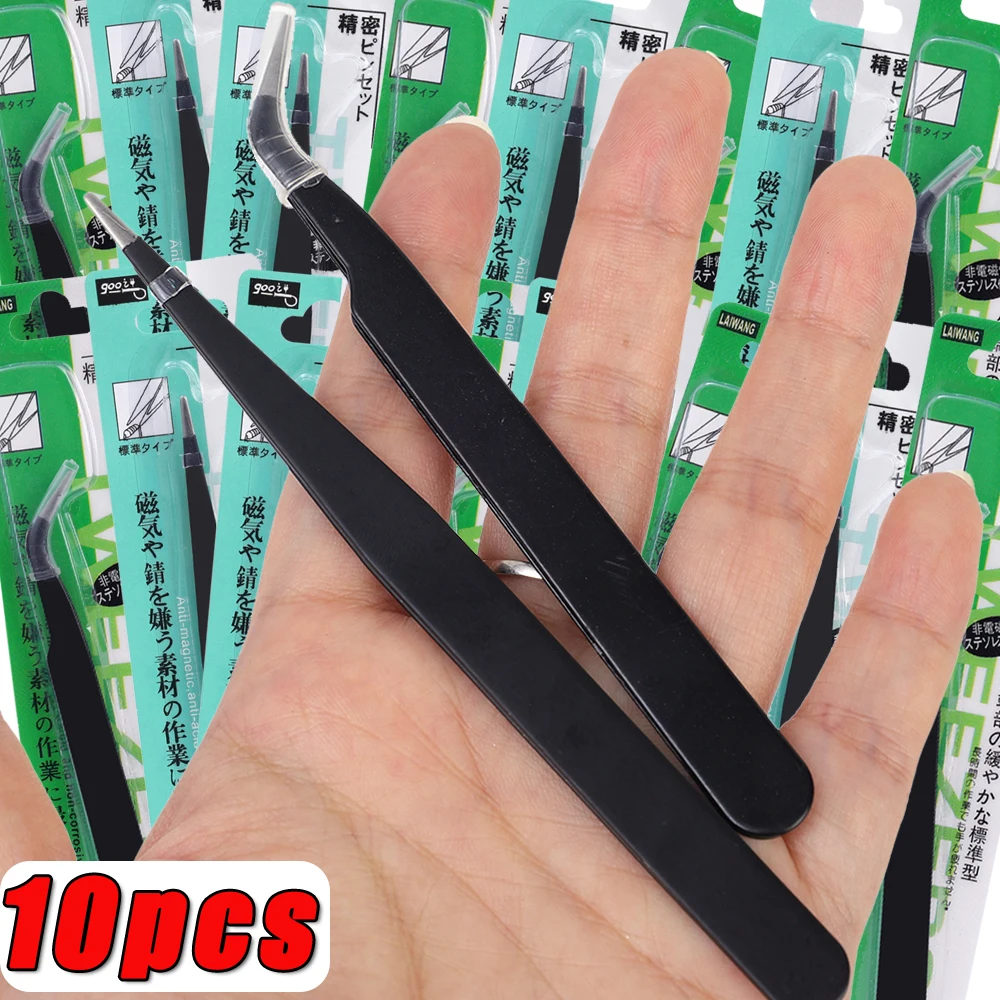 10PCS Curved Tip Eyelash Exten - Nail Extension Form review and price