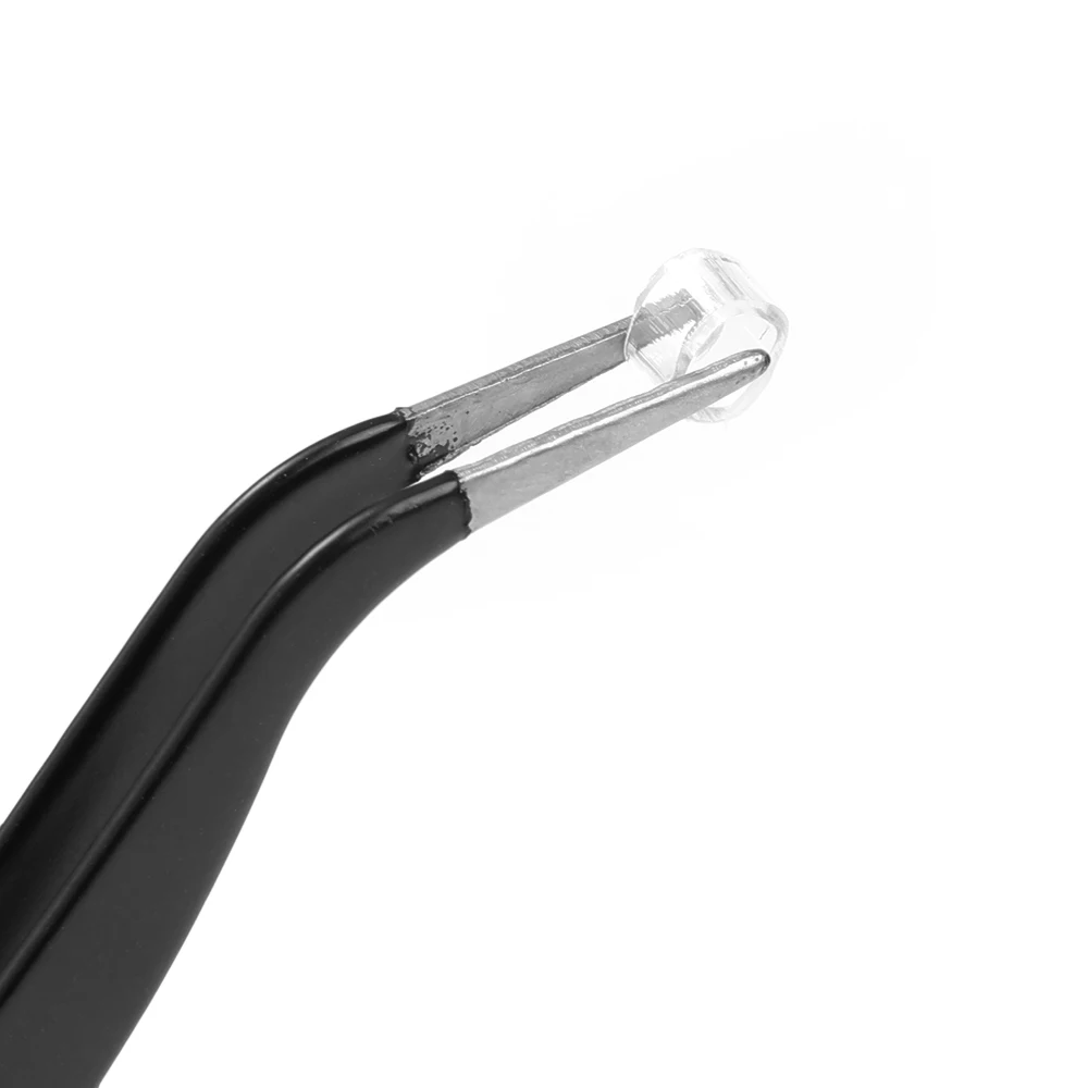 10PCS Curved Tip Eyelash Exten - Nail Extension Form review and price