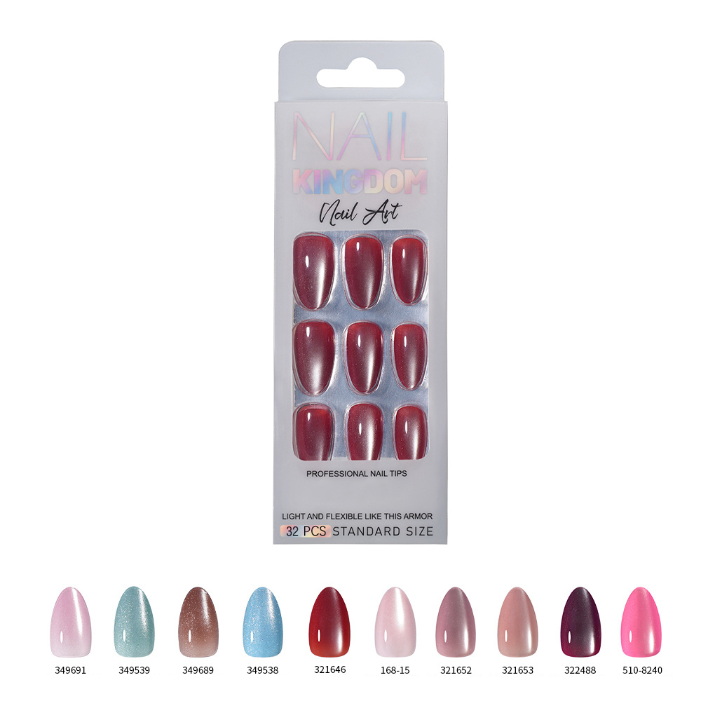 VITAGWX 32pcs Press on Nails A - Nail Art Eye Cat review and price