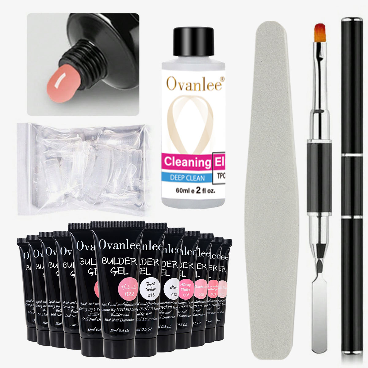 Ovanlee 18-Piece Nail Builder  - Nail Extension Form review and price