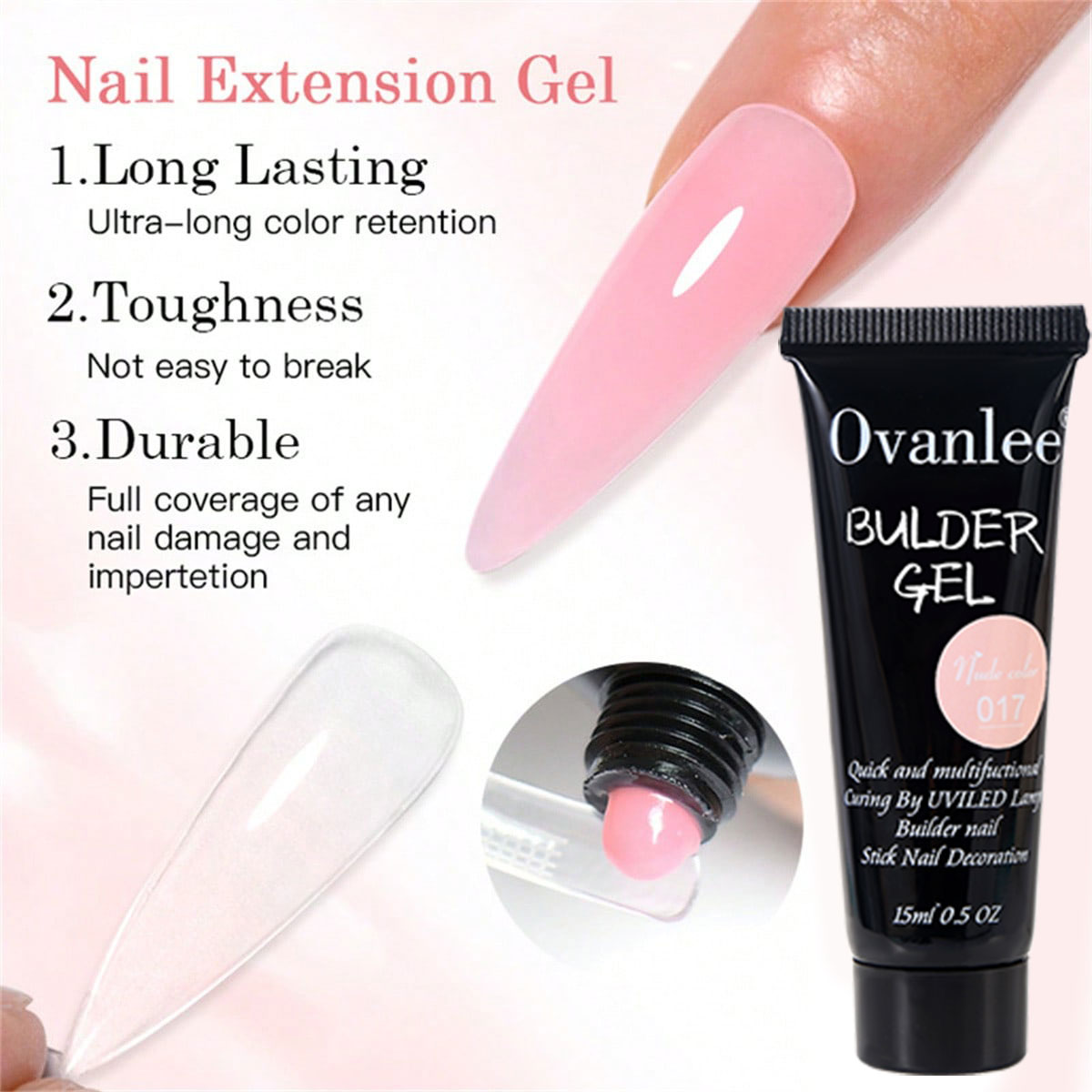 Ovanlee 18-Piece Nail Builder  - Nail Extension Form review and price