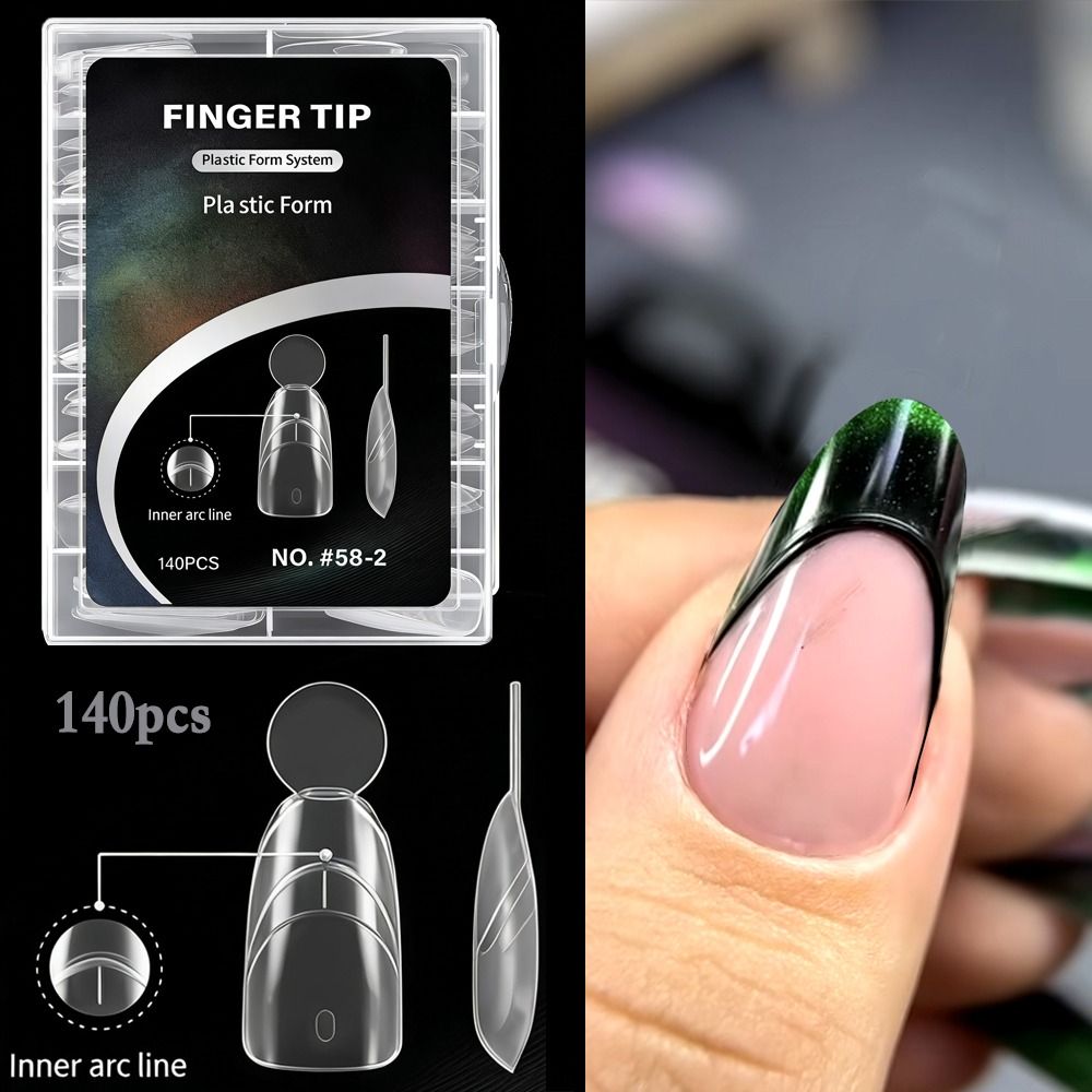 140PCS Matte Surface French Na - Nail Extension Form review and price