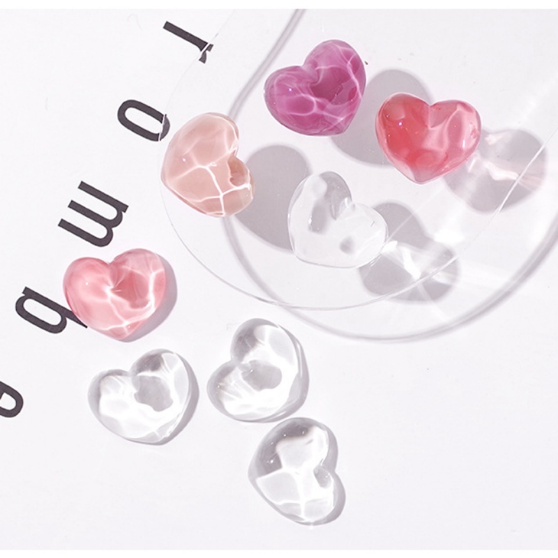 40Pcs Transparent Glass Nail A - Nail Art Navy review and price