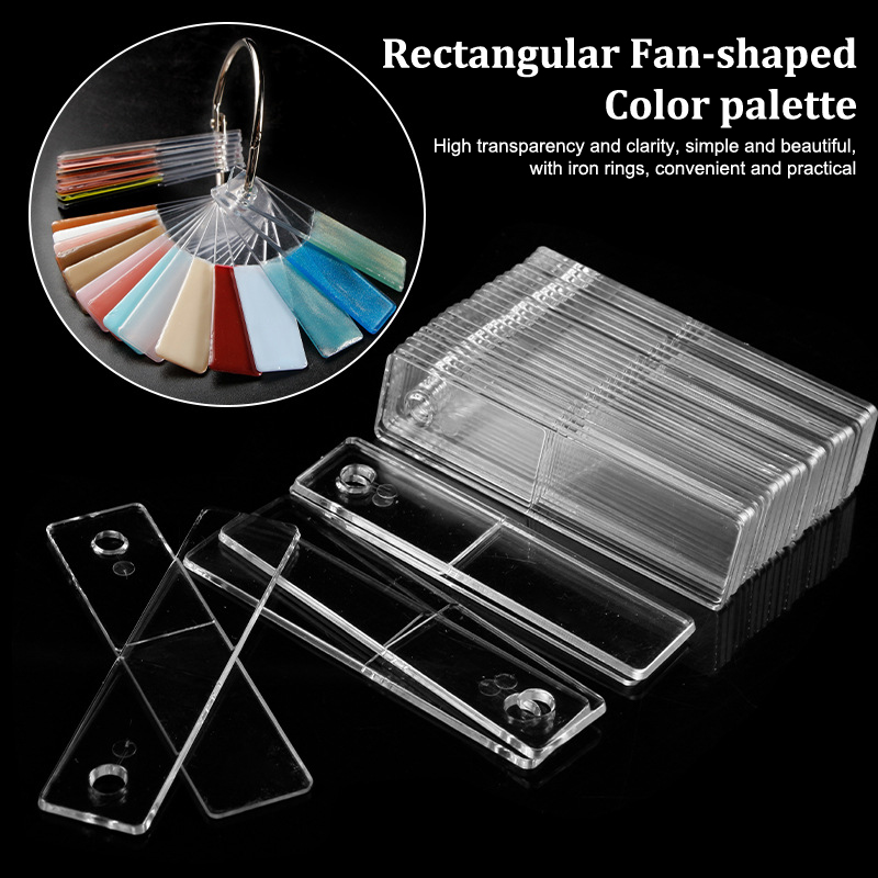 Rectangle Fake Nail Art Displa - Nail Art Navy review and price