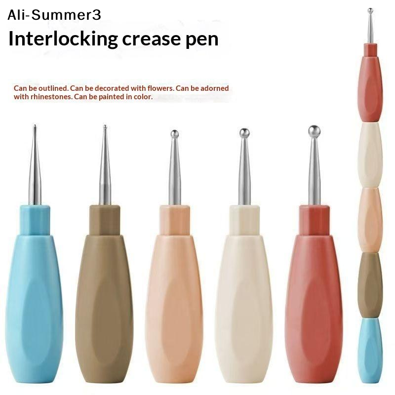【A3s】5Pcs Handle Liner Drawing - Nail Art Dotting Tool review and price