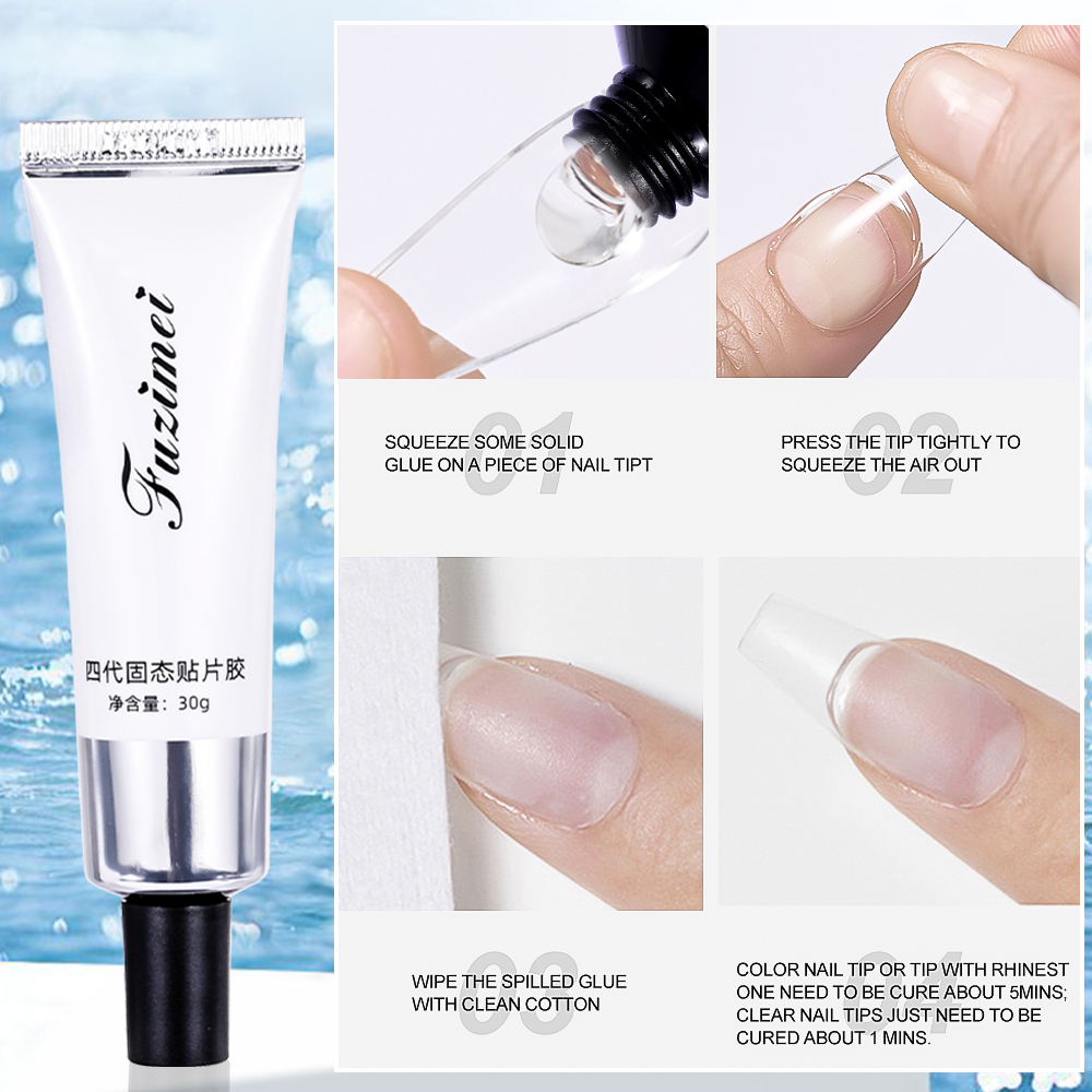 30/20/10g Solid Soft Fake Nail - Nail Extension Form review and price