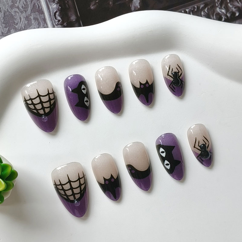 10Pcs Women Halloween Party Th - Nail Art Eye Cat review and price