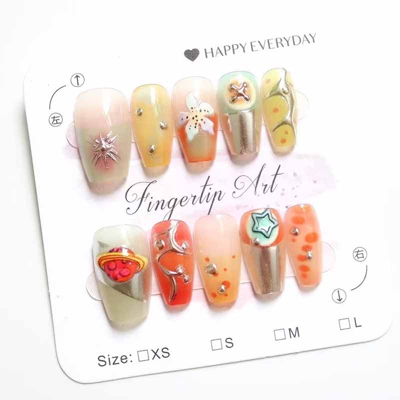 10 Pcs Women French Style High - Nail Art Eye Cat review and price