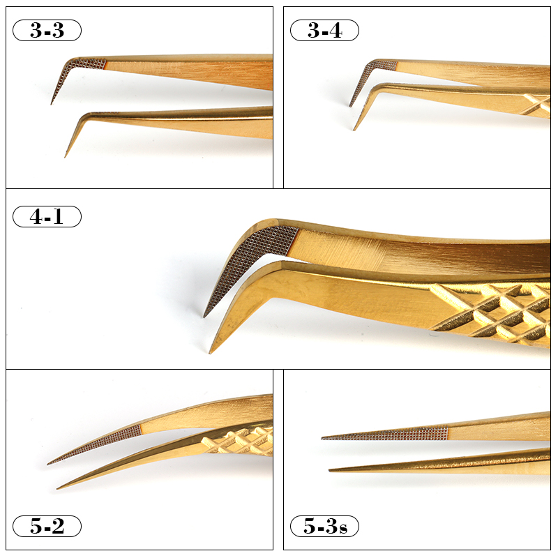 1pc Fiber Tip Tweezers Stainle - Nail Extension Form review and price