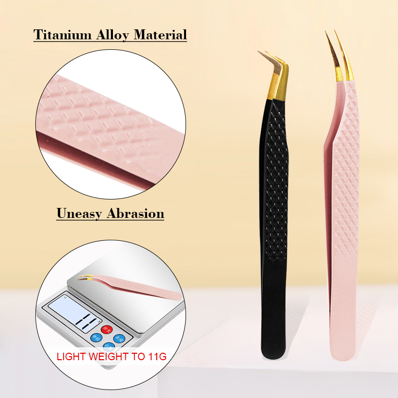 1pc Fiber Tip Tweezers Stainle - Nail Extension Form review and price