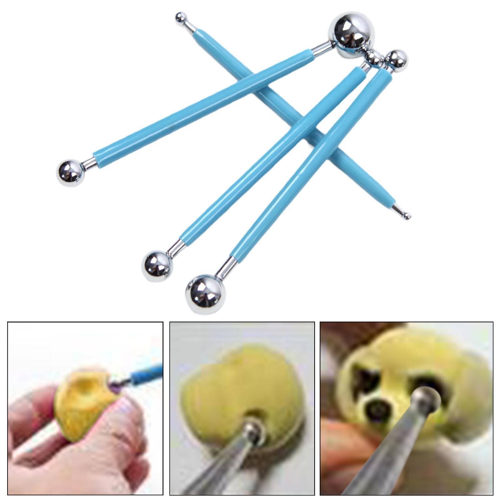 2x 4 Pieces Ball Stylus Dottin - Nail Art Dotting Tool review and price
