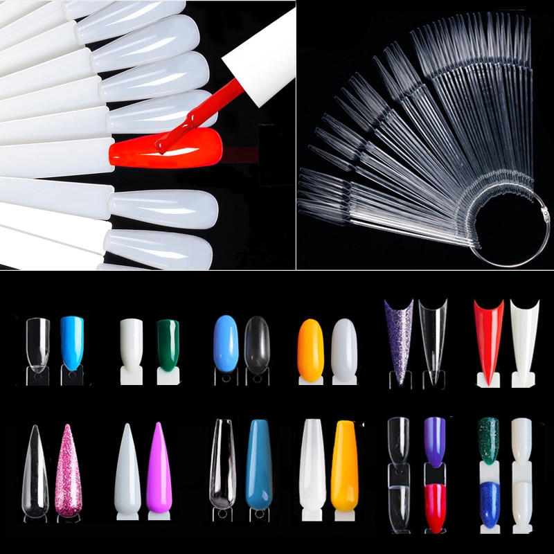 Nail Display Sticks Clear Natu - Nail Art Navy review and price