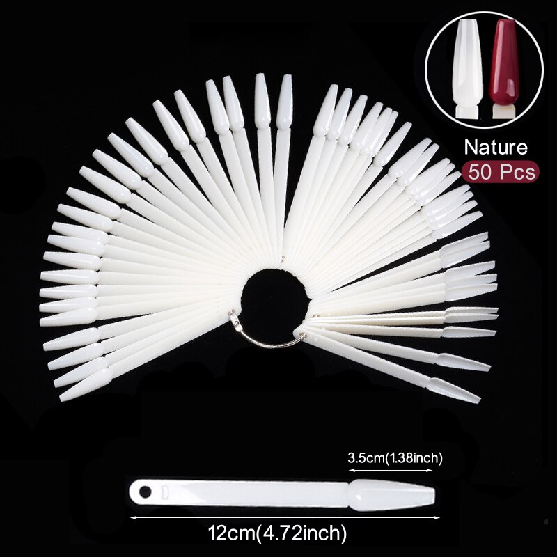 Nail Display Sticks Clear Natu - Nail Art Navy review and price
