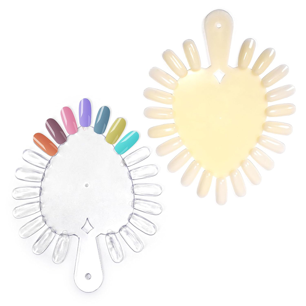 10Pcs Heart-shaped Nails Color - Nail Art Navy review and price