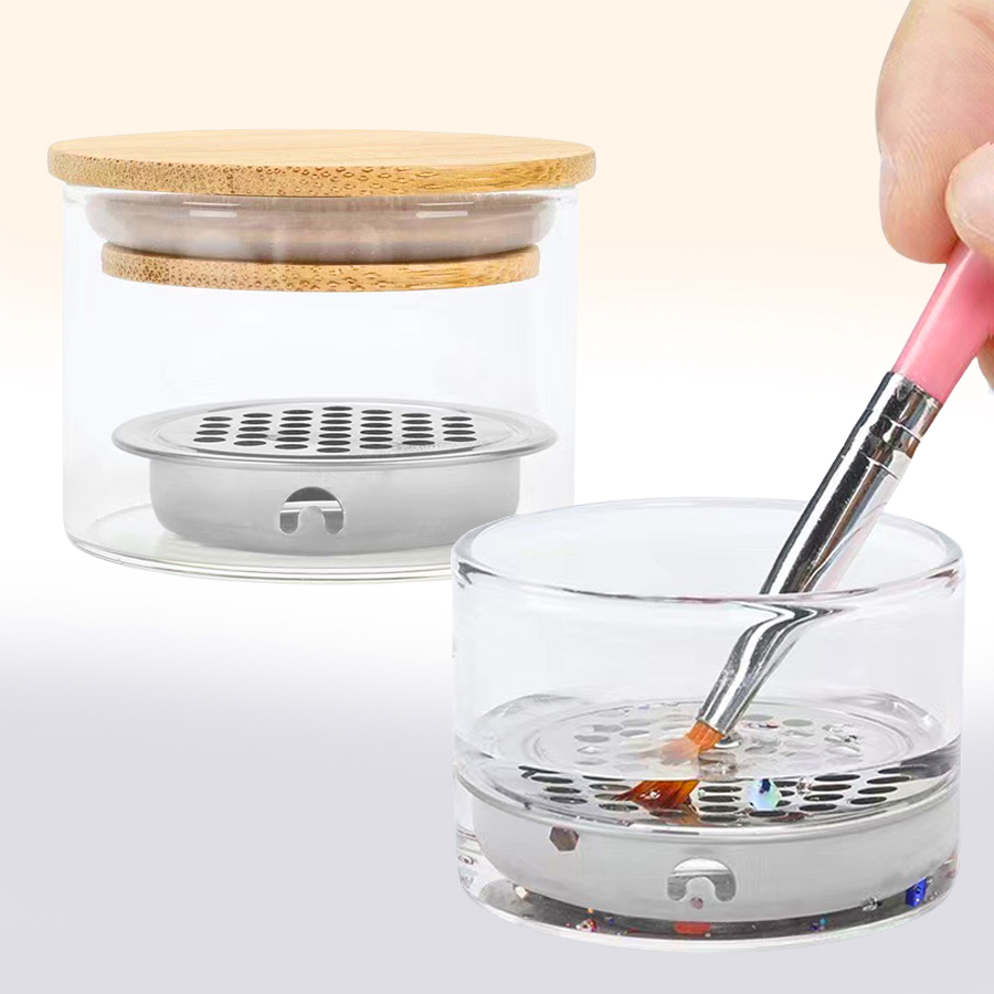 Nail Art Brushes Washing Cup N - Dip Powder Nail review and price