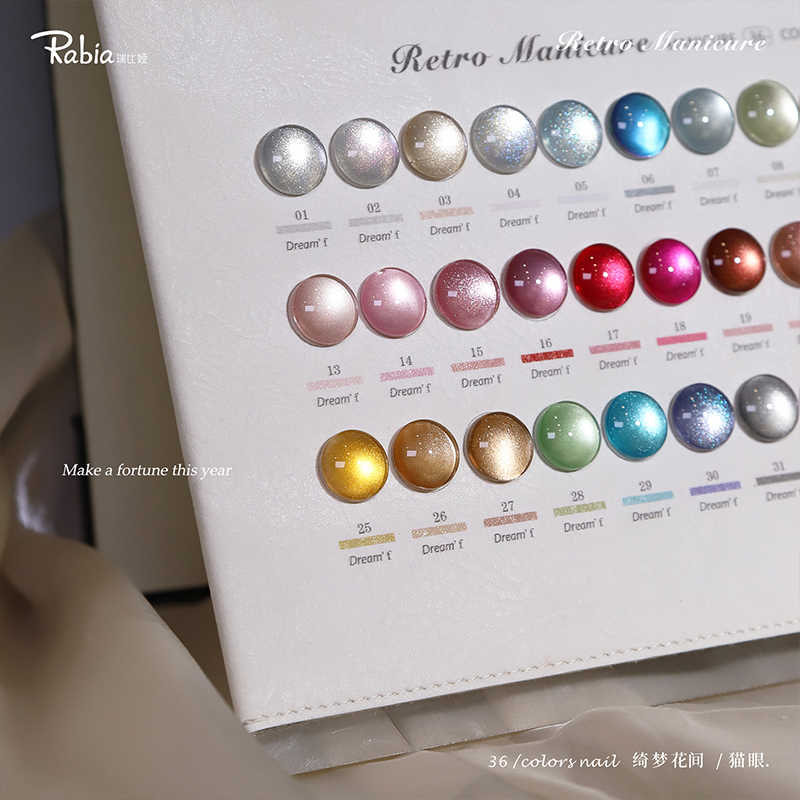 RABIA Moonlight Cat Eye 36 Col - Nail Art Eye Cat review and price