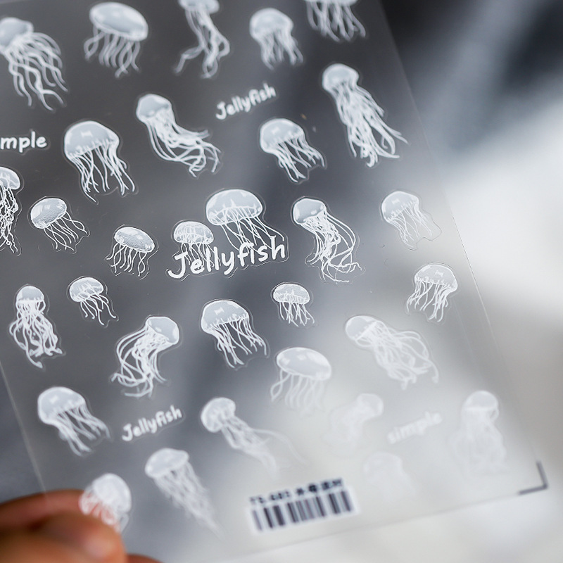 1 Sheet 5D Realistic Relief Si - Nail Art Natural Simple review and price