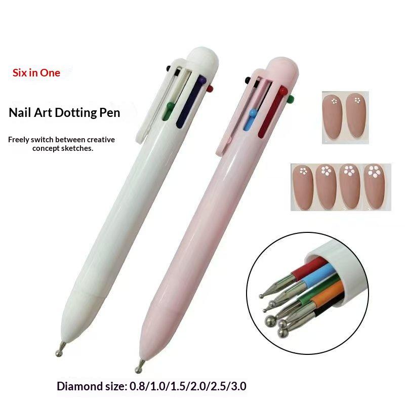 6 In 1 Nail Art Dotting Pen Pa - Nail Art Dotting Tool review and price