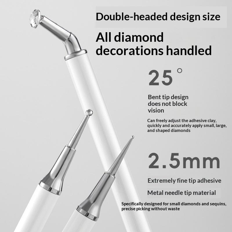 5Pcs Acrylic Handle Crystal St - Nail Art Dotting Tool review and price