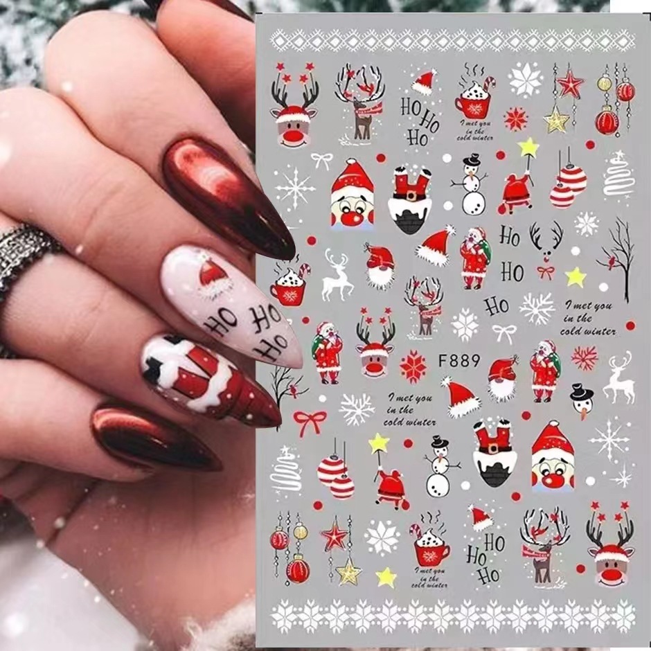 1Pcs 2025 Christmas 3D Nail Ar - Nail Art Xmas 2025 review and price