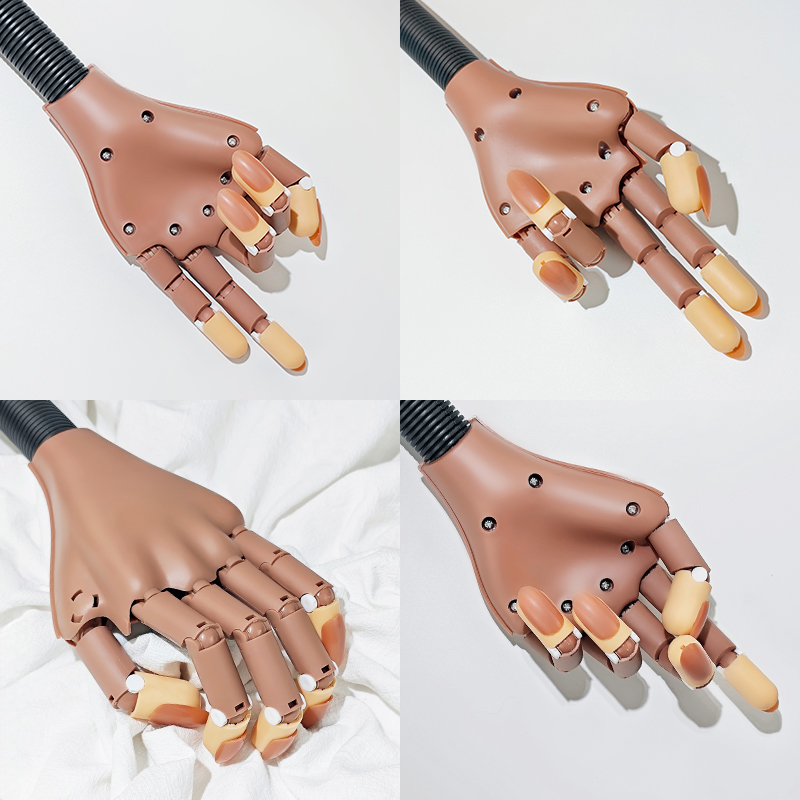 Nail Fake Practice Hand Movabl - Nail Art Navy review and price
