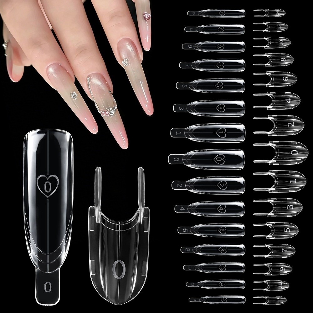 120pcs Rocket Shape Sandwich D - Nail Extension Form review and price