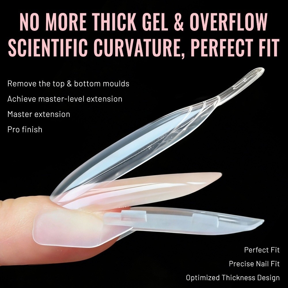 120pcs Rocket Shape Sandwich D - Nail Extension Form review and price