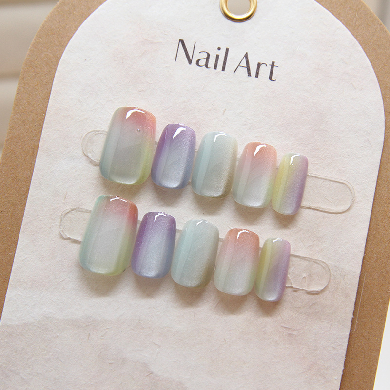 10 Pcs Women Fashion Chic Mult - Nail Art Eye Cat review and price