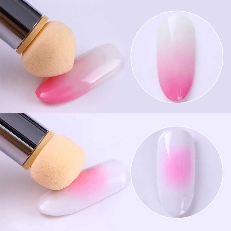 Round Sharp Head Sponge Heads  - Dip Powder Nail review and price