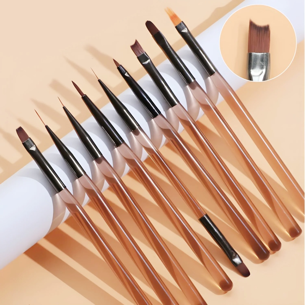 9PCS Nail Brush for Nail Art D - Nail Art Navy review and price