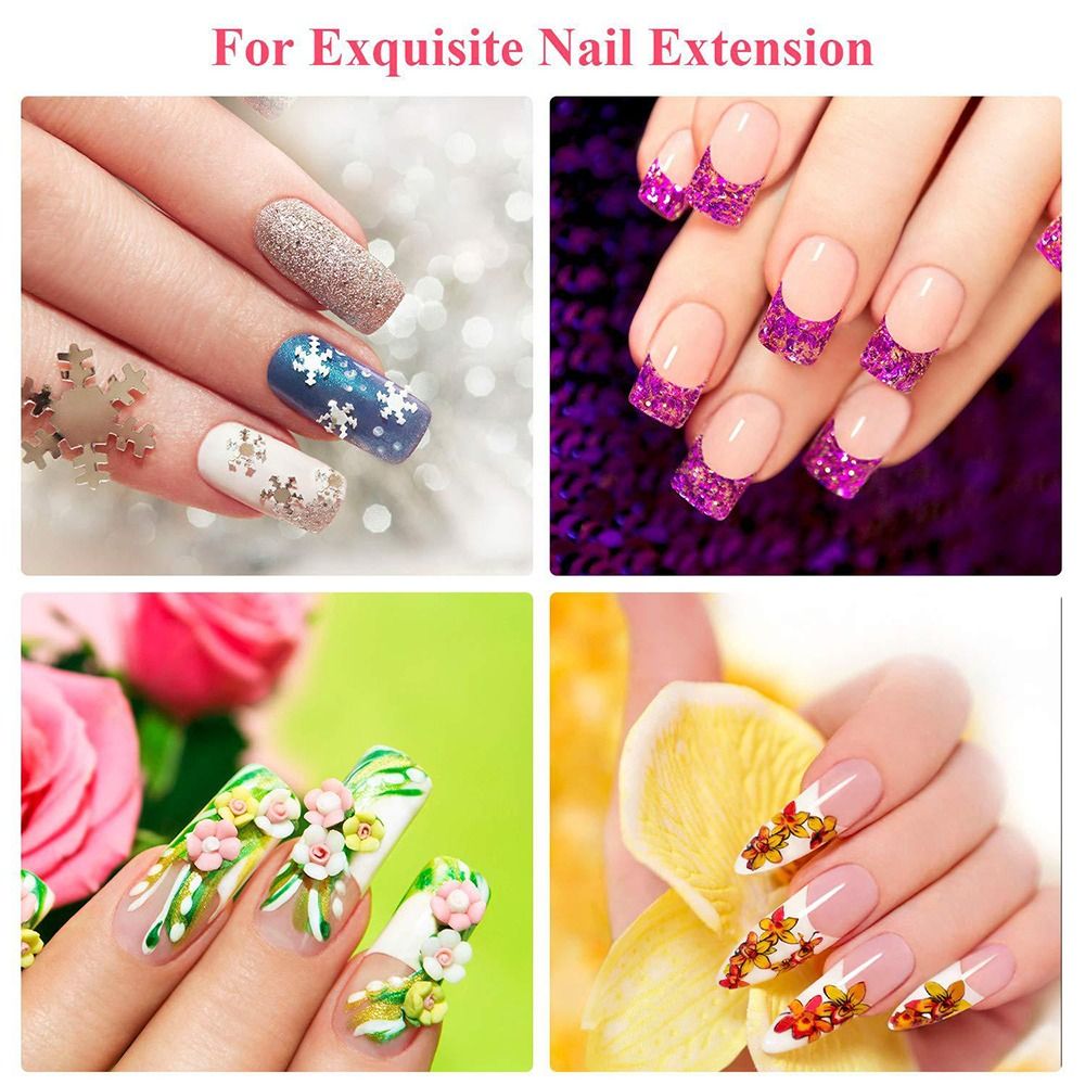 50Pcs Durable Non-woven Silk F - Nail Extension Form review and price