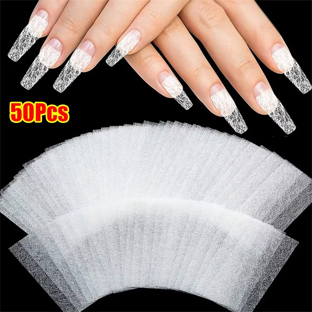 50Pcs Durable Non-woven Silk F - Nail Extension Form review and price