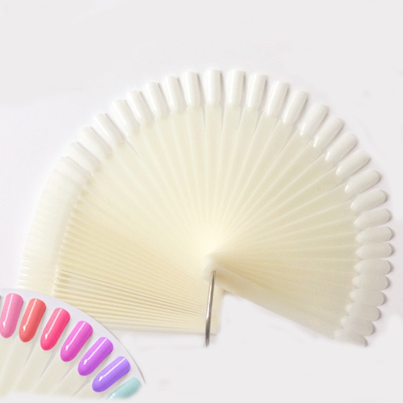 4Color 50pcs False Nail Tips F - Nail Art Navy review and price
