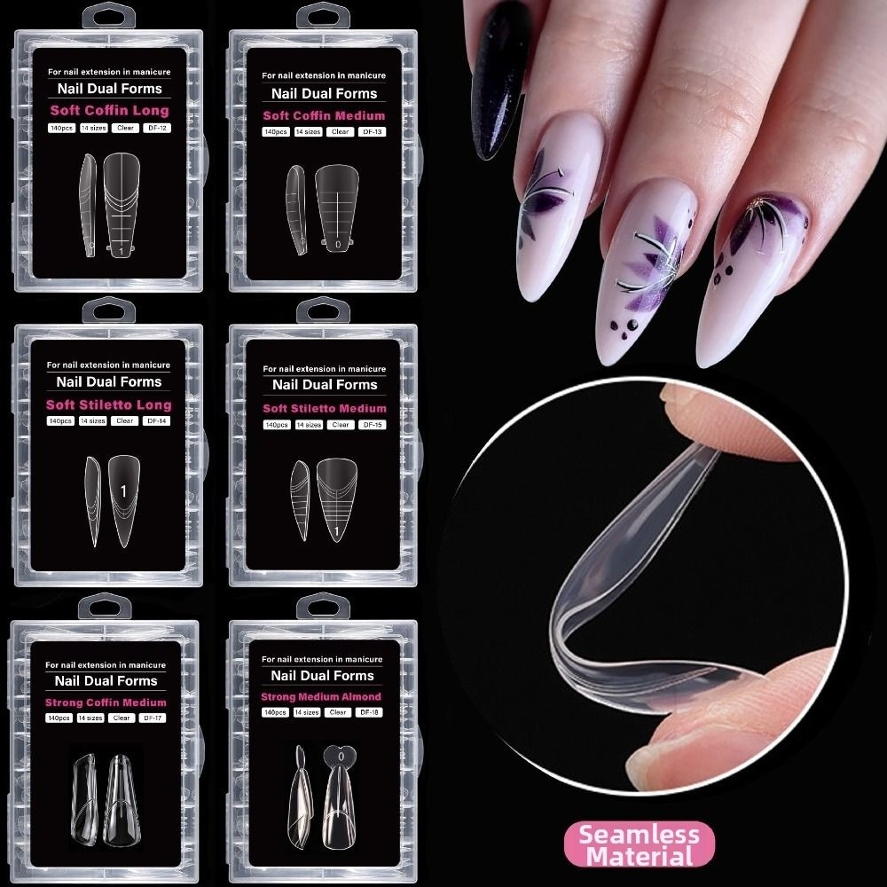140PCS 14 Sizes French Nail Du - Nail Extension Form review and price