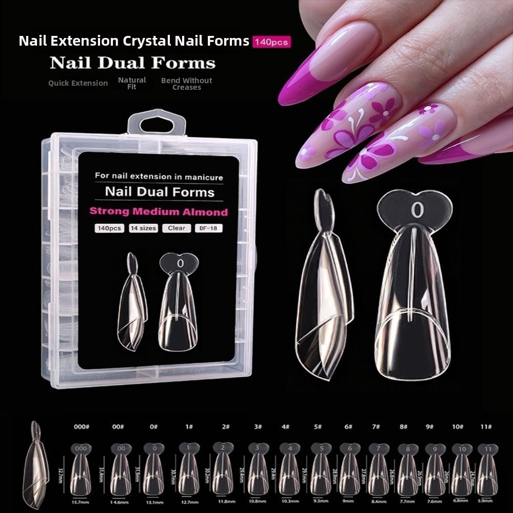 140PCS 14 Sizes French Nail Du - Nail Extension Form review and price