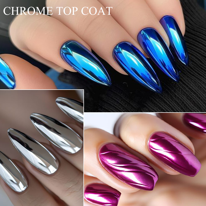 7ML Chrome Top Coat For Mirror - Dip Powder Nail review and price